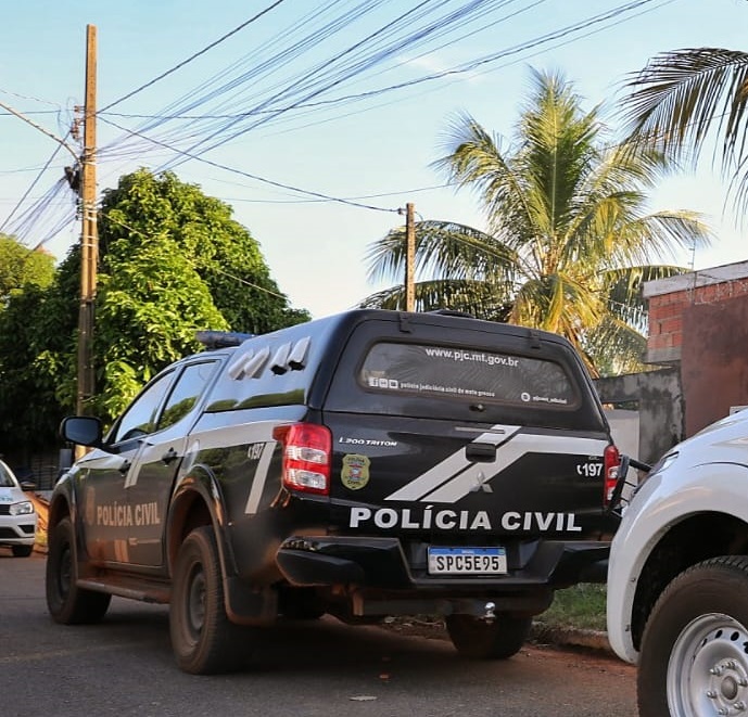 Polícia Civil cumpre mandados com foco no combate ao tráfico de drogas em Canarana